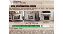 Desktop Screenshot of manteldepot.com